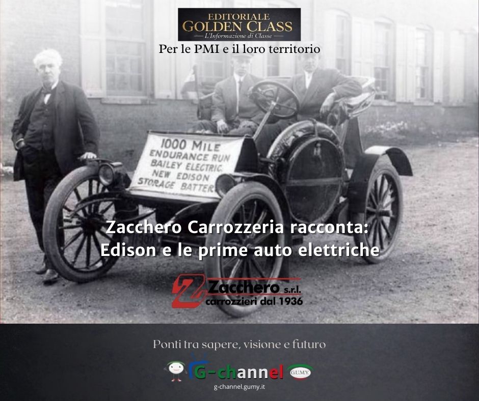 Zacchero Carrozzeria racconta: Edison e le prime auto elettriche